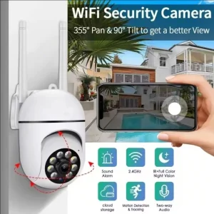 8MP Wireless Security Survillance Camera Wifi Audio HD Night
